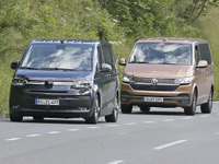 ゴルフ顔が見えた!VWの次世代マルチバン「T7」、市販デザイン明らかに 画像
