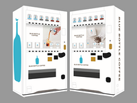 世界初、ブルーボトルコーヒー自動販売機…東京渋谷の駐車場に登場 画像