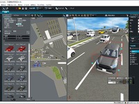 事故現場を3Dでリアルに再現、メガソフトが交通事故報告書作成ソフトを発売 画像