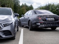 メルセデスベンツ Sクラス 次期型、最新の駐車支援システム搭載…9月発表へ 画像
