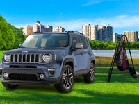 ジープ レネゲード、スレートブルーの限定車発売へ オリジナルハンモック付き 画像