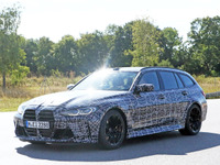BMW M3 初のワゴン「M3ツーリング」その実車をスクープ!アウディ&AMGとガチンコ対決へ 画像