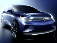 VWの電動SUV『ID.4』、航続延ばすエアロデザイン採用 9月末に発表予定 画像