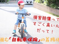 ［自転車保険］必要な補償を“安く得られる”選択肢---進む義務化 画像