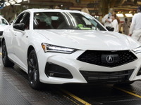 アキュラのスポーツセダン、TLX 新型…米国で生産開始 画像