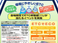 阪神高速でETC普及促進イベント 7月19 - 21日 画像