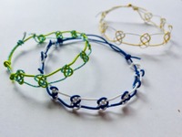 匠から子どもたちへ、水引の「あわじ結び」でミサンガ作り…レクサスオンラインワークショップレポート 画像