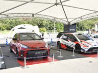 トヨタ GRヤリス、サーキットに展示…スーパー耐久24時間レース 画像