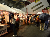 夜のお楽しみのご飯と花火…スーパー耐久24時間レース 画像