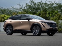 【日産 アリア】北京モーターショーで海外初公開、2021年末までに中国で販売開始予定 画像