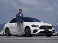 【メルセデスベンツ Eクラス 改良新型】上野社長「中核モデルとしてふさわしい進化をとげた」 画像