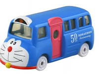 ドラえもんもトミカも50周年、オリジナルデザインのラッピングバス発売へ 画像