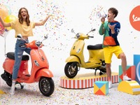 ベスパ LX125 i-get、サンゴをイメージした新色「コーラル」を追加 画像