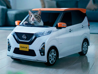 ねこ用軽自動車「にゃっさんデイズ」開発、先進安全技術は搭載? ウェブムービー公開中 画像