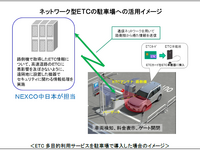 「ETCの多目的利用」---NEXCO中日本が情報処理事業を開始 画像