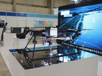 ドローンがハイブリットなら事業もハイブリッド、コンクリート会社が飛ばす…Japan Drone 2020 画像