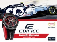 カシオとホンダレーシングが4作目のコラボ、高機能メタルウオッチ発売へ 画像