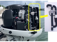 スズキ、世界初の船外機用マイクロプラスチック回収装置を開発 画像