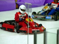 氷上の電動カートレース「SDGs ERK on ICE」開催! メディア戦王者は『driver』 画像