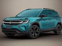 VWの新型SUV『タオス』、プロトタイプの写真…ティグアン の弟分 画像
