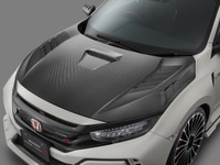 【ホンダ シビックタイプR 改良新型】無限、カーボン製エアロボンネット&スポイラーなど発売 画像