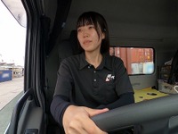 全長16メートルのトレーラーを操る「トラガール」、超難関テクニックに挑戦 画像