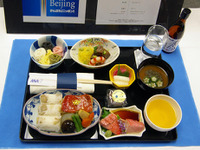 【北京オリンピック】応援機内食　ANAとJAL 画像