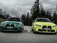 BMW M3 新型と M4 新型、480馬力のMTと510馬力のATがドリフト対決［動画］ 画像