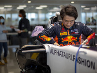 【F1】角田裕毅20歳、アルファタウリでシート合わせ…18年型マシンで11月4日にテスト走行 画像