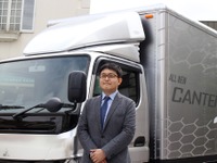 【三菱ふそう キャンター 新型】ダイムラーの一員としてデザインの質がさらに求められた…デザイナー［インタビュー］ 画像