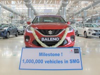 スズキ生産拠点最速の累計生産100万台達成、インド・グジャラート工場 画像