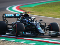 【F1 エミリア・ロマーニャGP】ホンダ全車が予選トップ10入り…ポールポジションはメルセデスのボッタス 画像