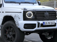 最高峰の Gクラス、年内登場か?『G500/G550 4x4スクエアード』後継車、最新スクープ 画像