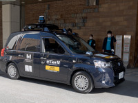 自動運転タクシーの実証実験を開始…5Gを活用、東京・西新宿エリアで 画像