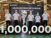スズキ、タイ工場で船外機の累計生産100万台達成　生産開始から21年1か月 画像