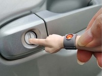 指型静電気除去アイテム「みがわりタッチ君」、ウイルス対策商品として8年ぶりに復刻 画像