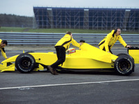 【ホンダF1ストーキング】ジョーダン佐藤、バルセロナテスト開始 画像