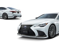【レクサス LS 改良新型】TRD、各種スポーツカスタマイズパーツを発売 画像