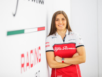 【F1】女性選手タチアナ・カルデロンが語る栄達の条件…「できると信じて努力」 アルファロメオのテストドライバー 画像