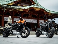 ハーレー初の電動バイク日本上陸！『ライブワイヤー』予約開始…価格は349万3600円 画像