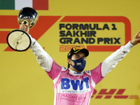 【F1 サクヒールGP】18位からのオーバーテイクショー、セルジオ・ペレスが初優勝 画像