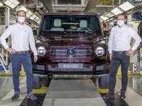 メルセデスベンツ Gクラス、生産40万台…初代デビューから約40年 画像
