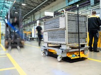 コンチネンタル、自動運転輸送車両を開発中…工場の生産効率向上を支援 画像