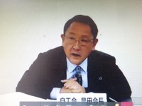自工会 豊田会長「すべてEV化ならピーク発電10～15％増必要」…性急な電動化論に危機感 画像