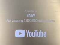 BMW、YouTube「ゴールデンボタン賞」を受賞…視聴者を引き付ける 画像