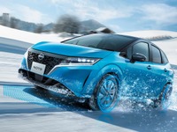 【日産 ノート 新型】4WDモデル発表、本格電動4輪駆動システムを搭載…価格は228万8000円より 画像
