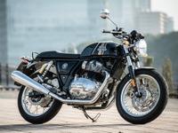 【ロイヤルエンフィールド コンチネンタルGT650 試乗】見た目は60年代、その走りはモダン…佐川健太郎 画像