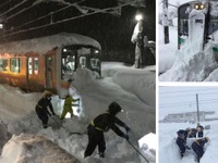 1月7-9日、東北や北陸などJR各線に大雪の影響…山形新幹線山形以北など、相次いで計画運休が決定 画像