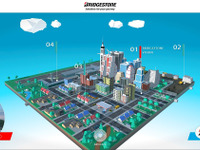 ブリヂストン、テクノロジーやイノベーションで描く未来のバーチャル都市を展示…CES 2021 画像