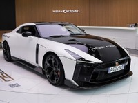 『GT-R50 by Italdesign』テストカー、ニッサンクロッシングで展示中…3月31日まで 画像